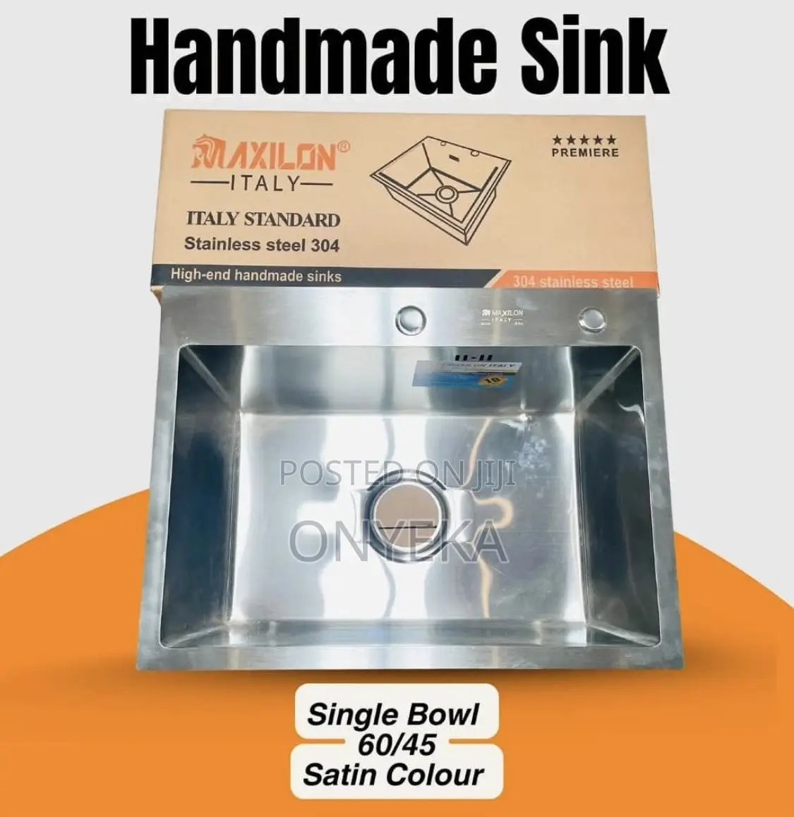 Single Bow Kitchen Sink