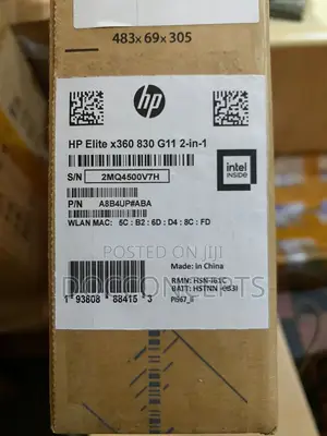 New Laptop HP Elitebook 830 G11 16GB Intel Core Ultra 7 SSD 512GB