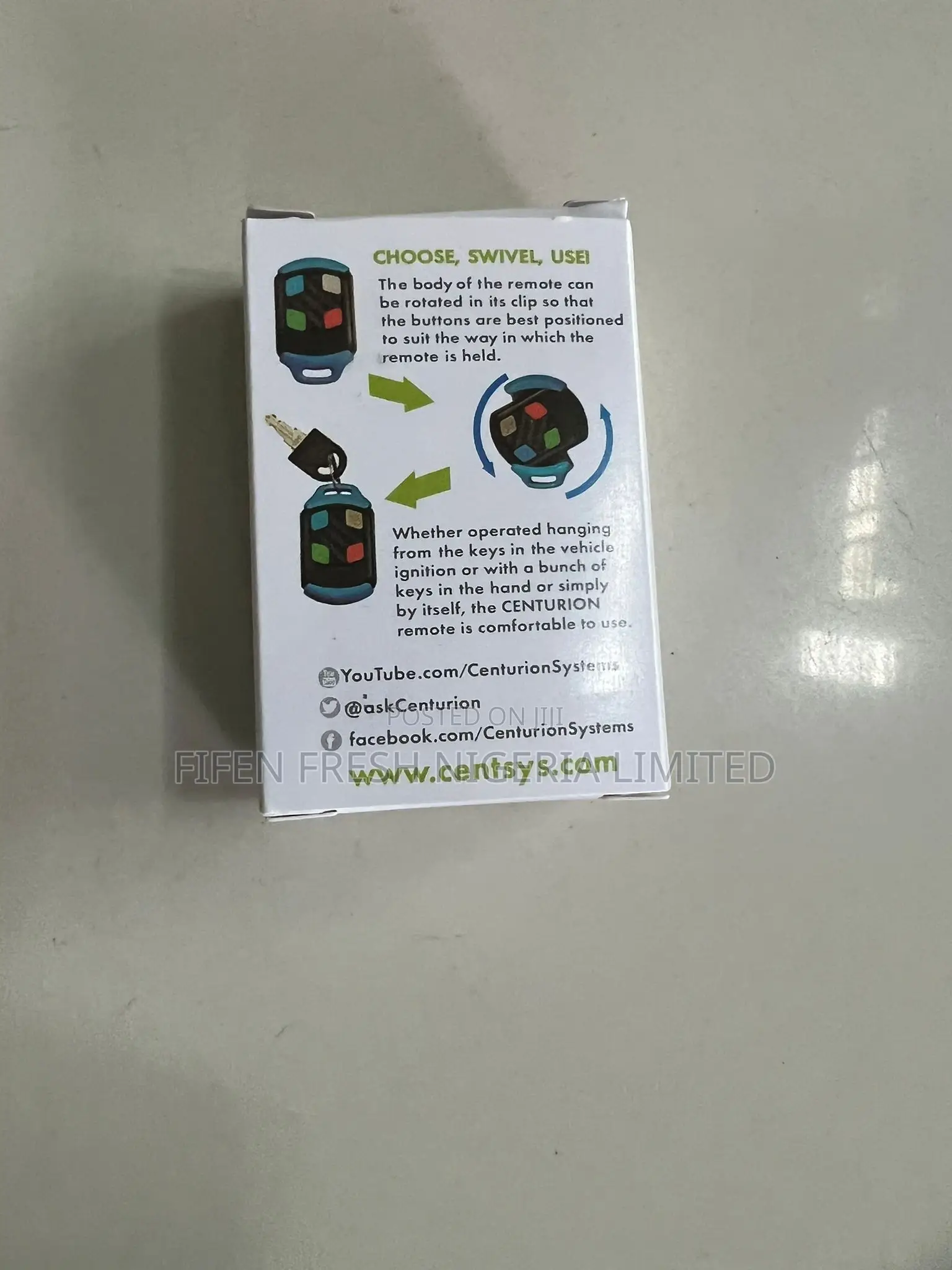 Security Gate Remote Control