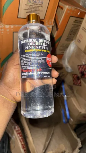 500ml Bottle of Pineapple Natural Diffuser Oil Refill
