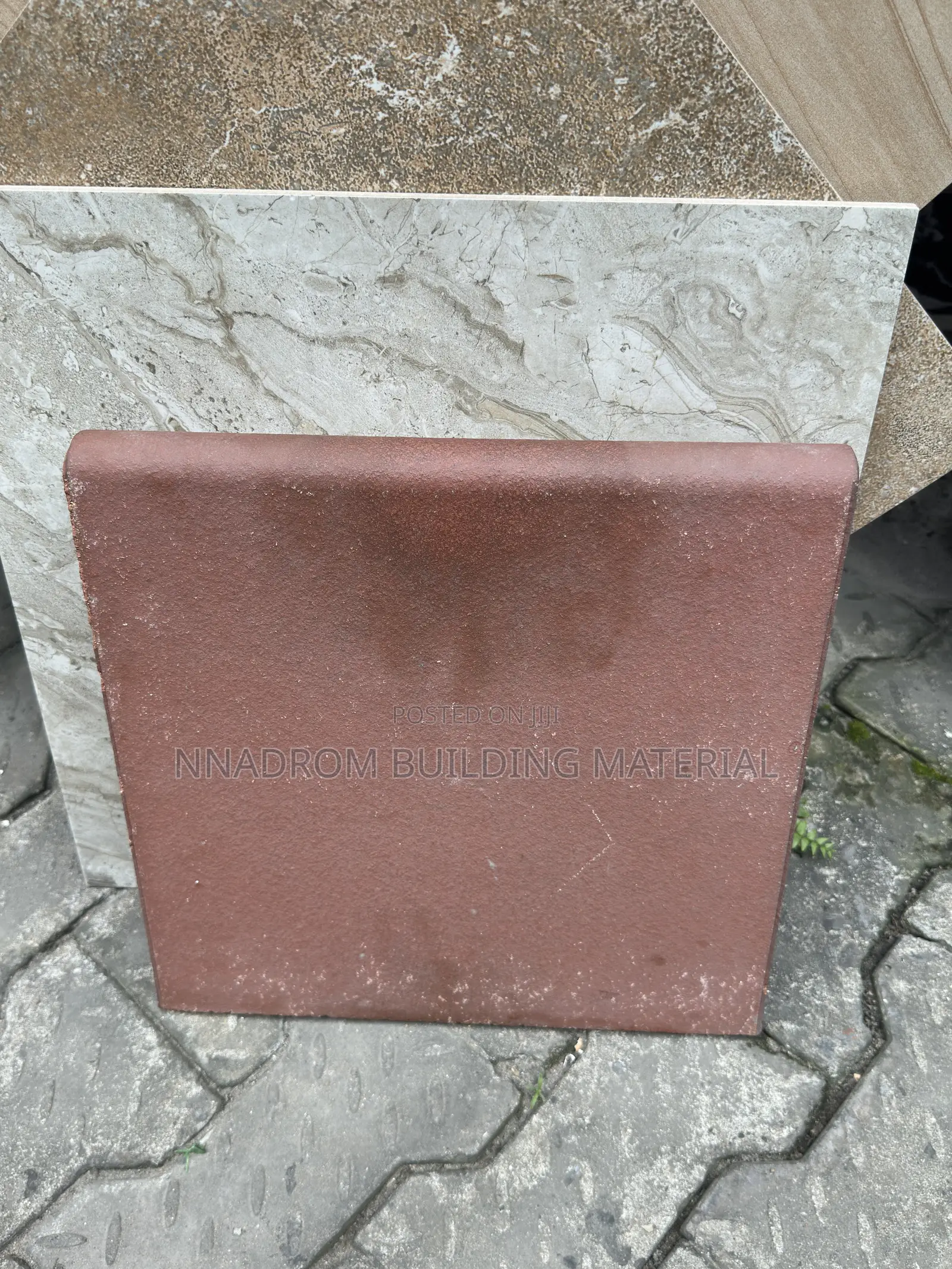 33/33 Thick Red Spanish Copping Tiles