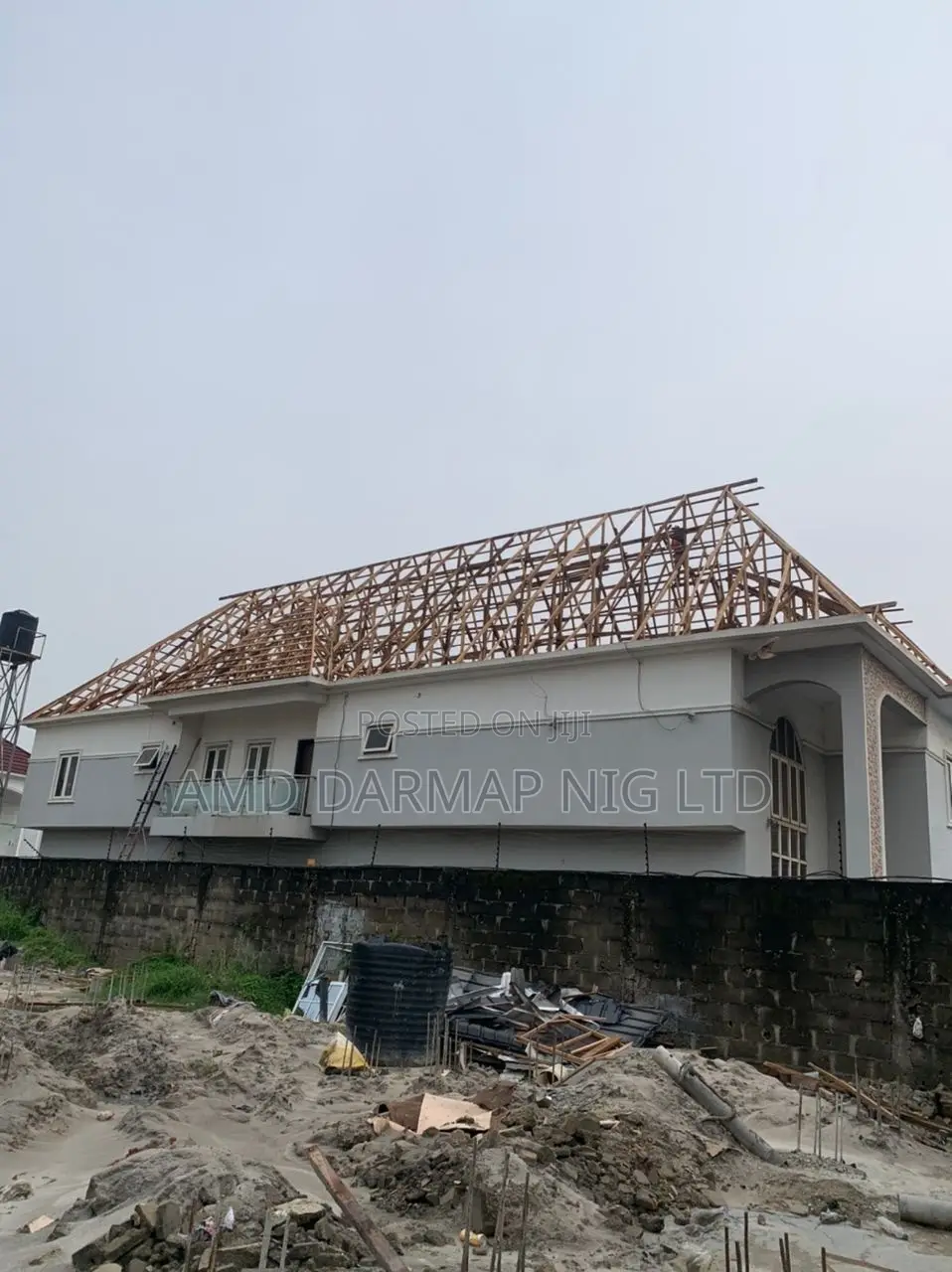 Stone Coated Black Shake Installed in Lagos