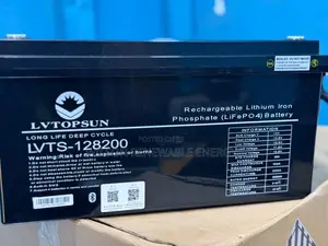 2.5kwh 12v LVtopsun Lithium Battery