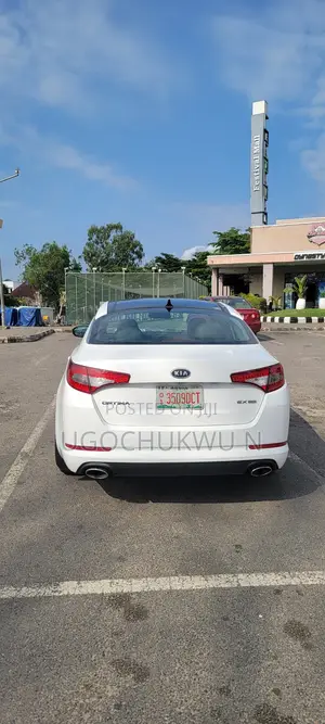 Kia Optima SX 4dr Sedan (2.4L 4cyl 6A) 2012 White