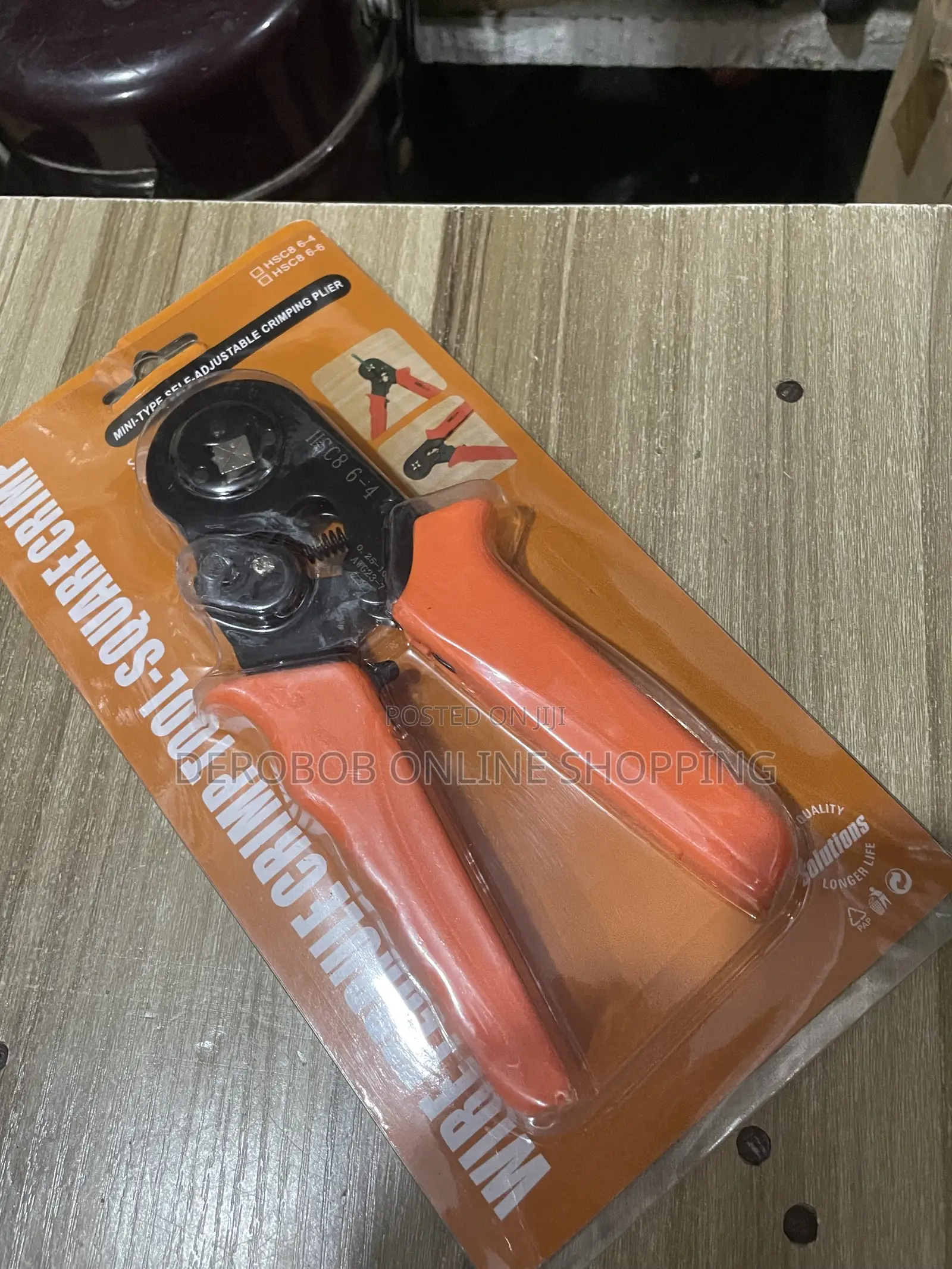 Adjustable Crimping Plier.