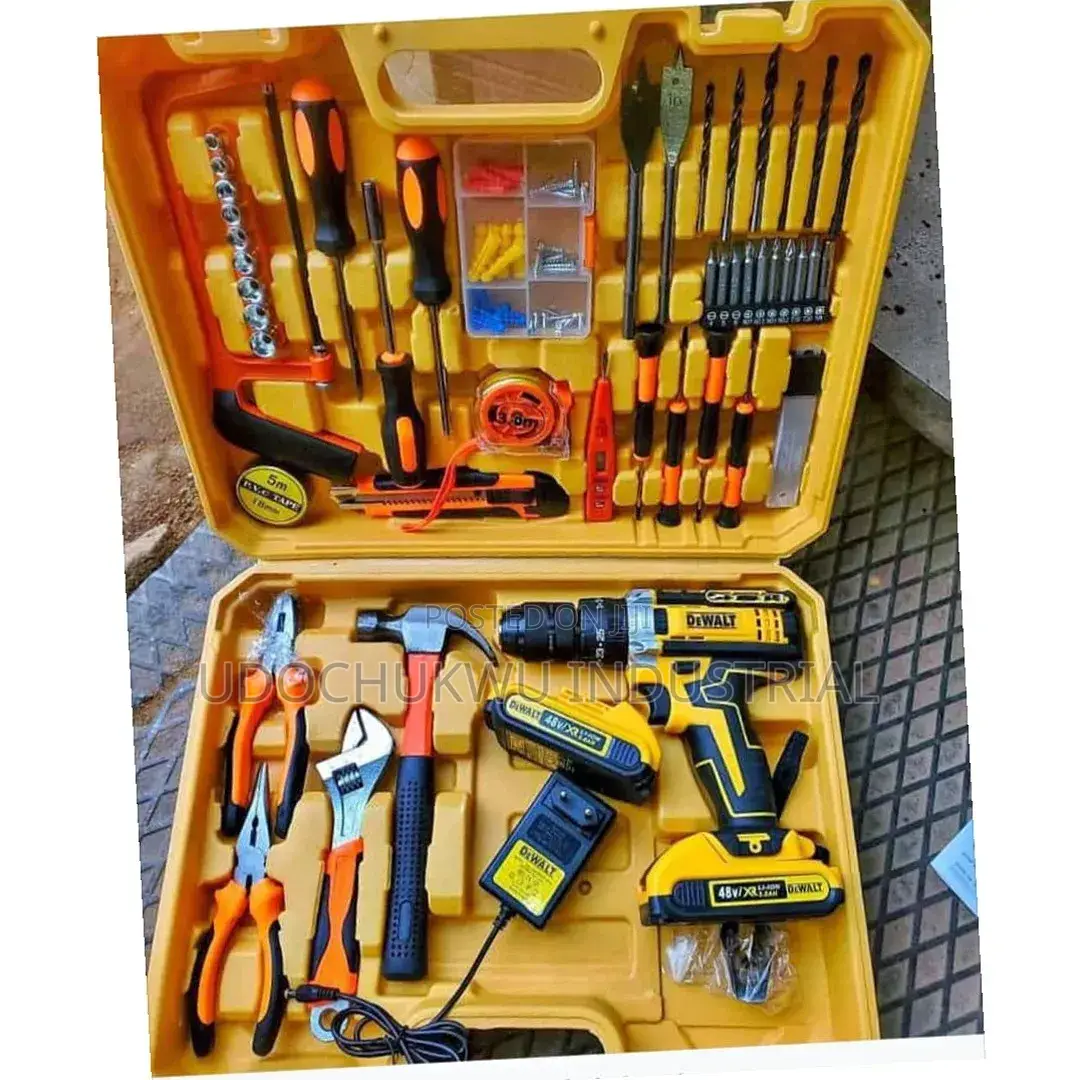 DeWalt Toolset With Rechargeable Drill