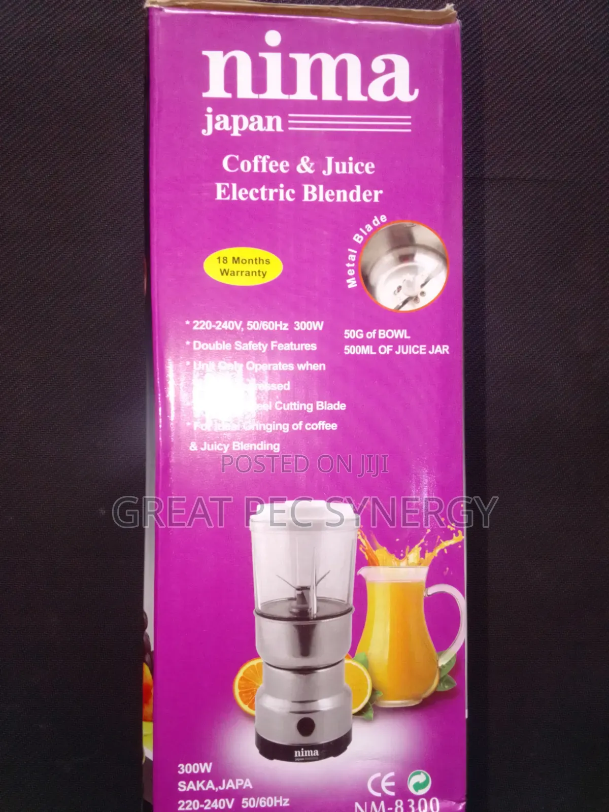 Nima Electric Grinder 2 in 1