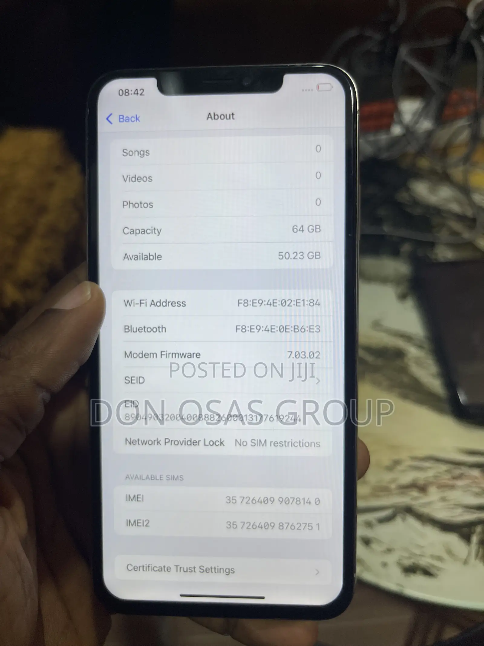 Apple iPhone XS Max 64 GB White