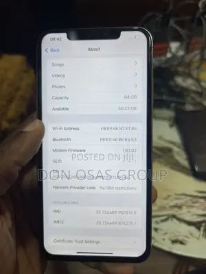 Apple iPhone XS Max 64 GB White