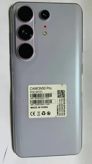 New Tecno Camon 50 Pro 256 GB Silver