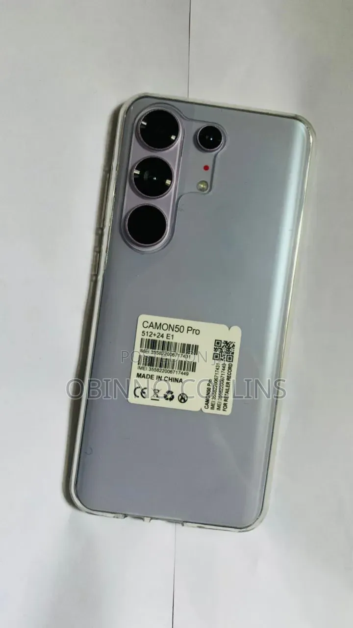 New Tecno Camon 50 Pro 256 GB Silver