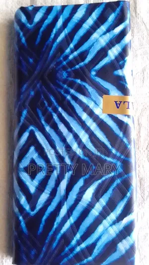 Blue Kampala Fabrics