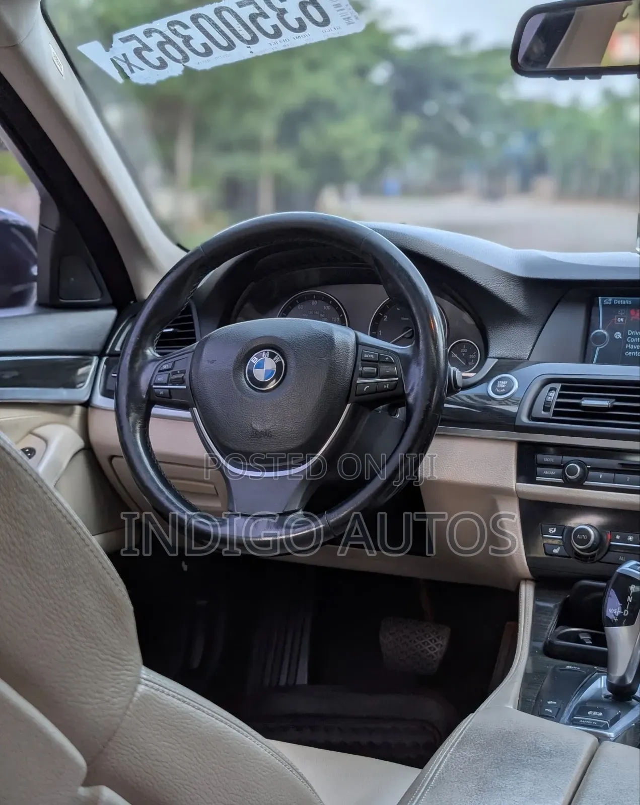 BMW 535i 2011 Blue