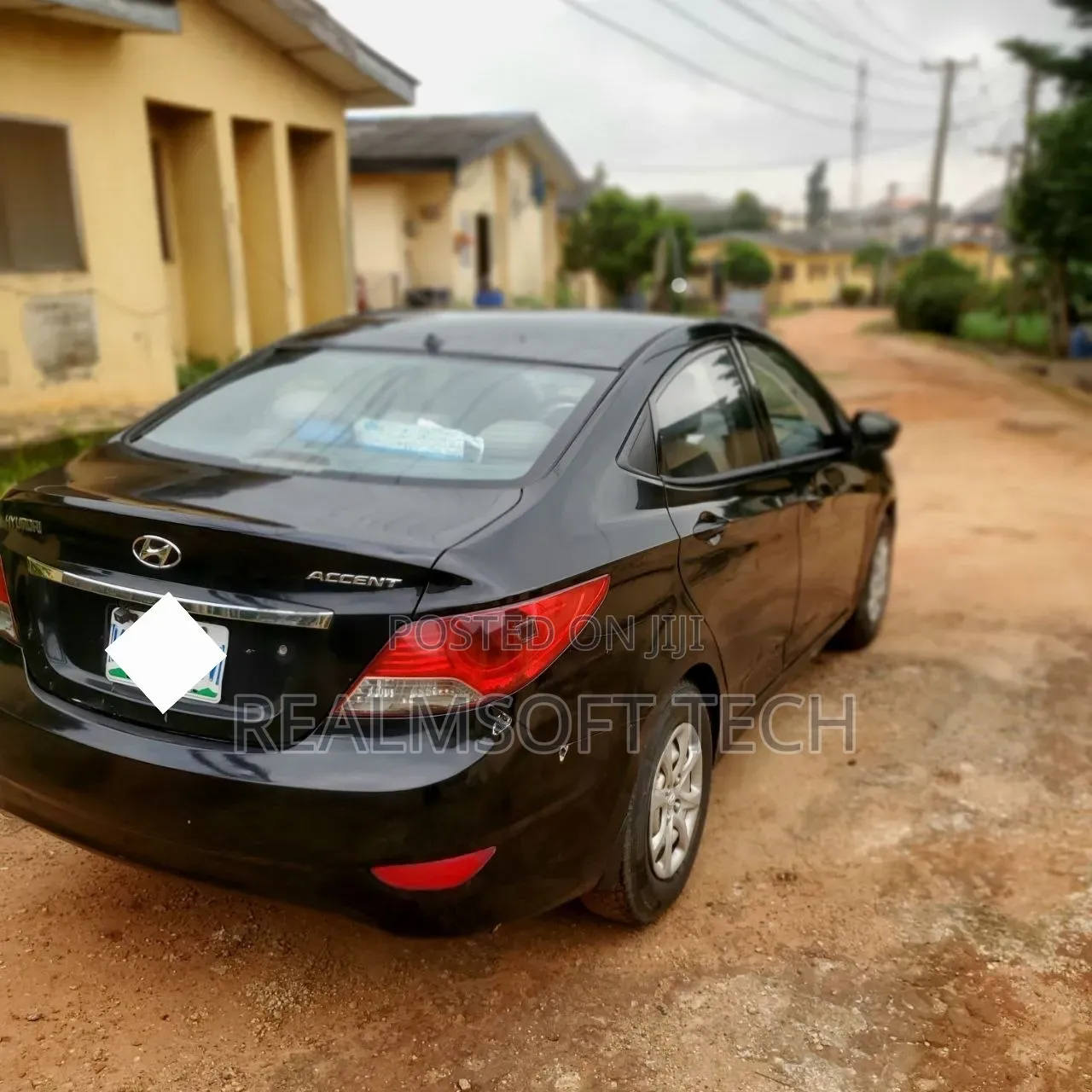 Hyundai Accent GLS 2012 Black