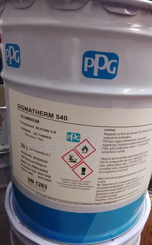 SIGMATHERM 540 Aluminum 1component Silcone H.R  No  Thinner