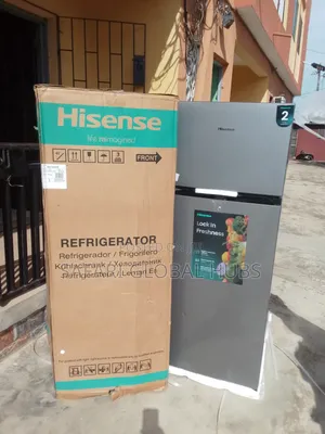 Hisense 205l Double Door Refrigerator With Low Noise+2 Year Warranty
