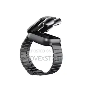 2-in-1 Smartwatch With Built-in Bluetooth Wireless Earbuds