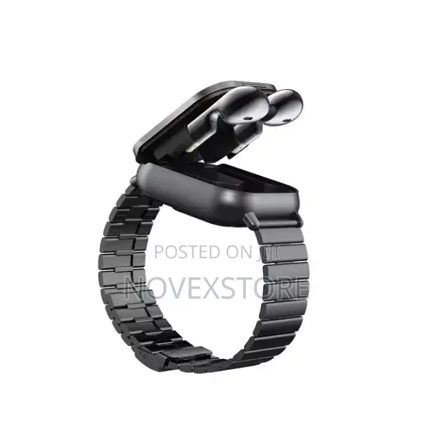 2-in-1 Smartwatch With Built-in Bluetooth Wireless Earbuds