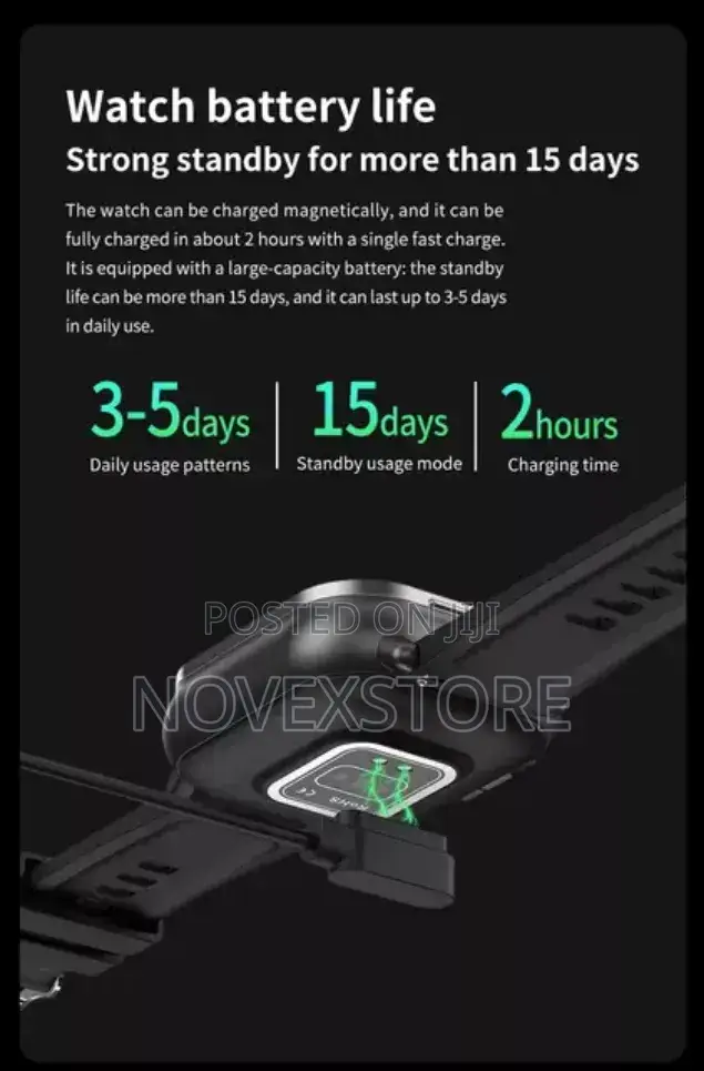2-in-1 Smartwatch With Built-in Bluetooth Wireless Earbuds