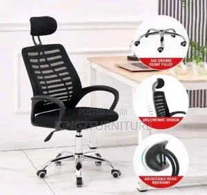 Ergonomic Black Mesh Office Chair
