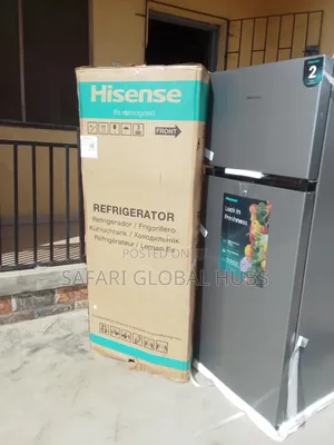 Hisense Ref205dr Double Door Refrigerator With Convenient Wheel+silver