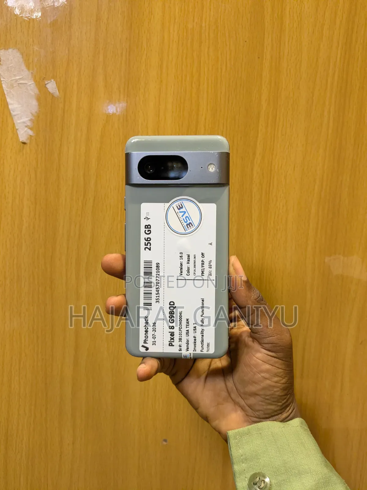 Google Pixel 8 256 GB Gold