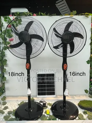 Solar Standing Fan