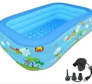 Inflatable Swimming Pool for Kids (With Automatic Pump)