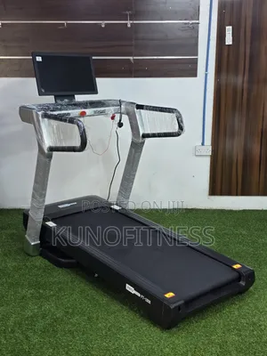 5HP Auto Incline & Decline Treadmill 21.5" Screen + Bluetooth 150kg