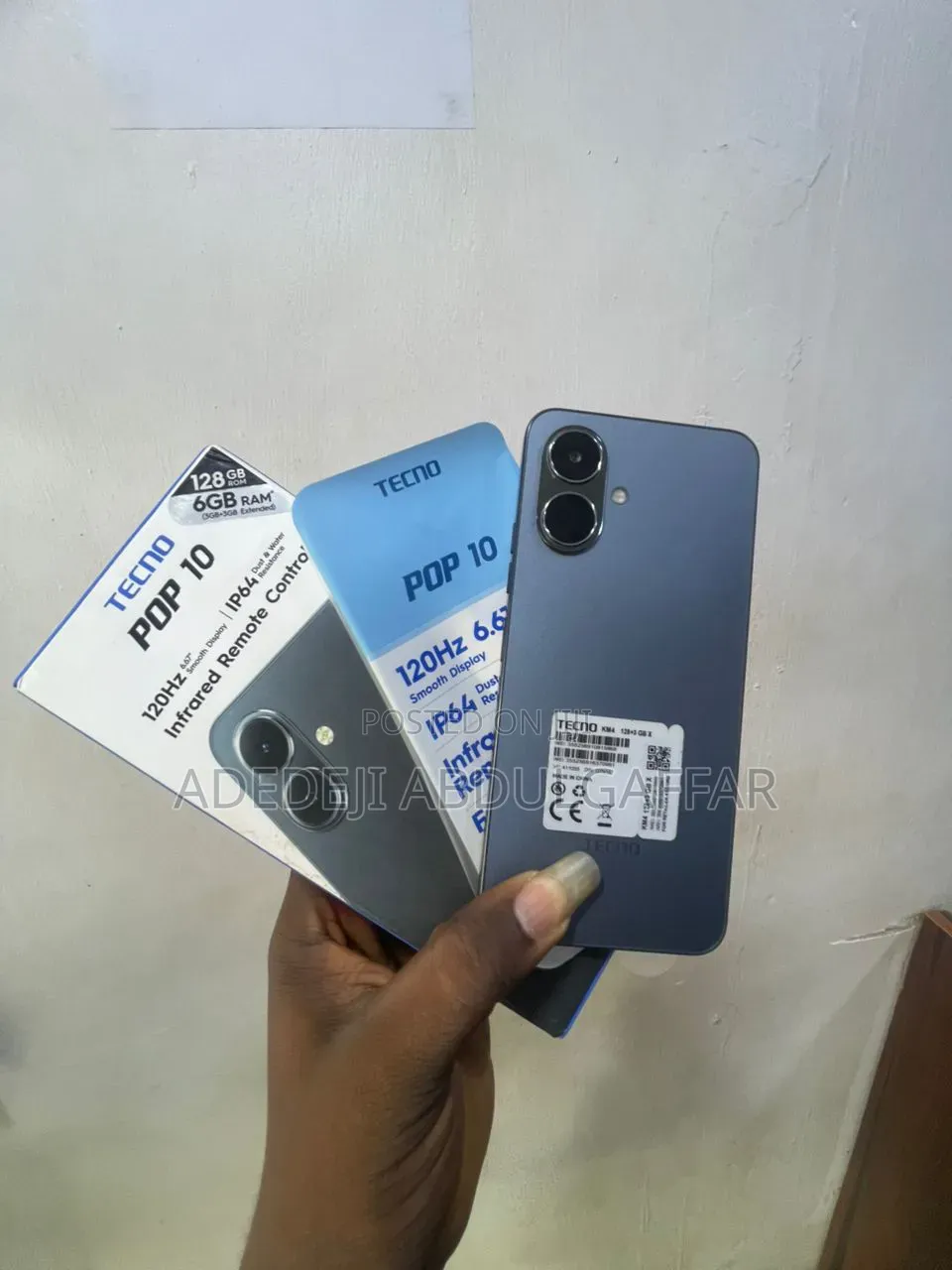 Tecno Pop 10 128 GB Silver