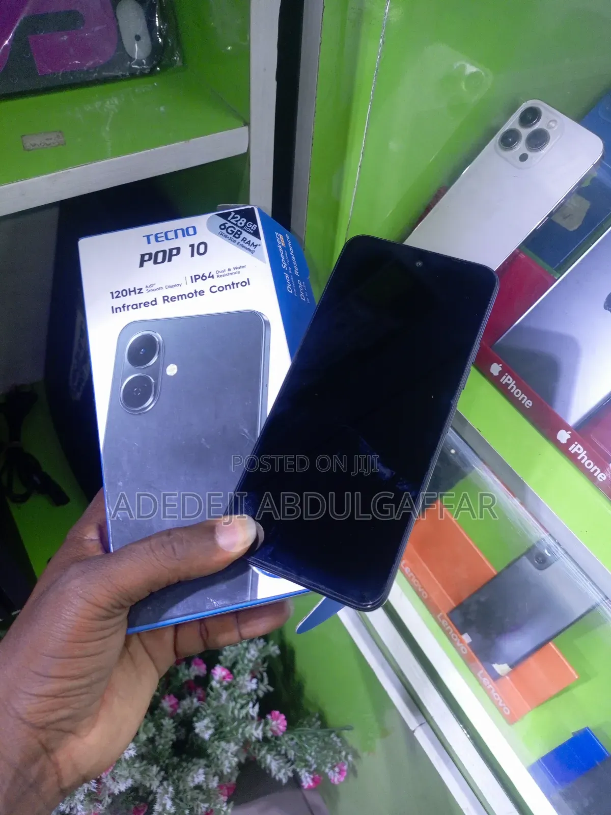 Tecno Pop 10 128 GB Silver