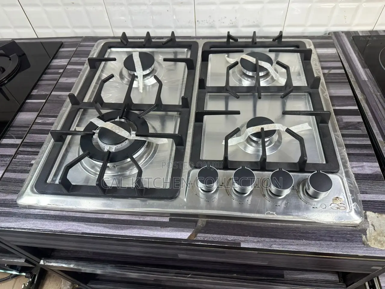 4 Burner Stainless Table Top Gas Cooker