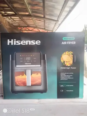 Hisense Automatic Air Fryer 6.3L Black Colour