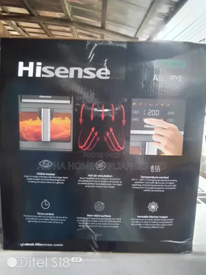 Hisense Automatic Air Fryer 6.3L Black Colour