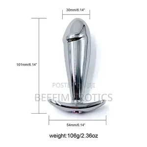 Stainless Steel T-Shaped Anal Plug