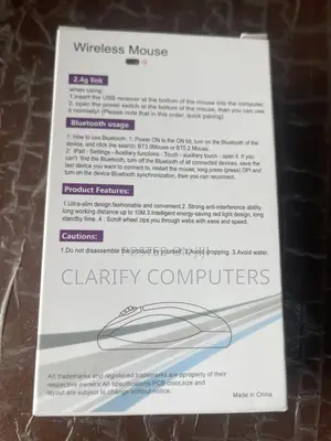 Rechargeable Wireless Mouse