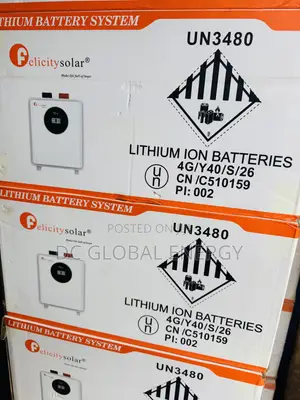 Felicity 2.5kwh 25.6v Ion Lithium Battery