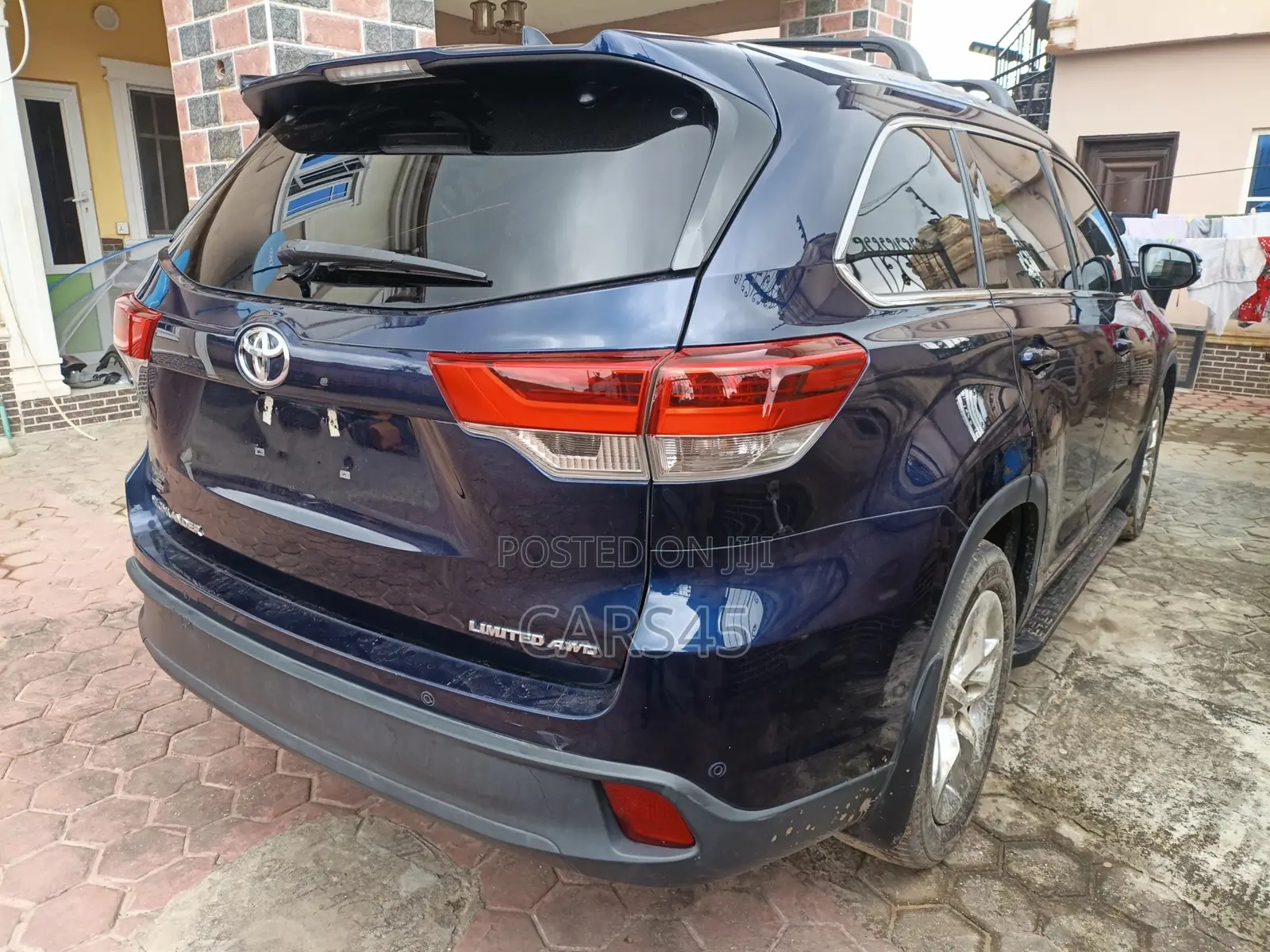 Toyota Highlander 2016 Blue