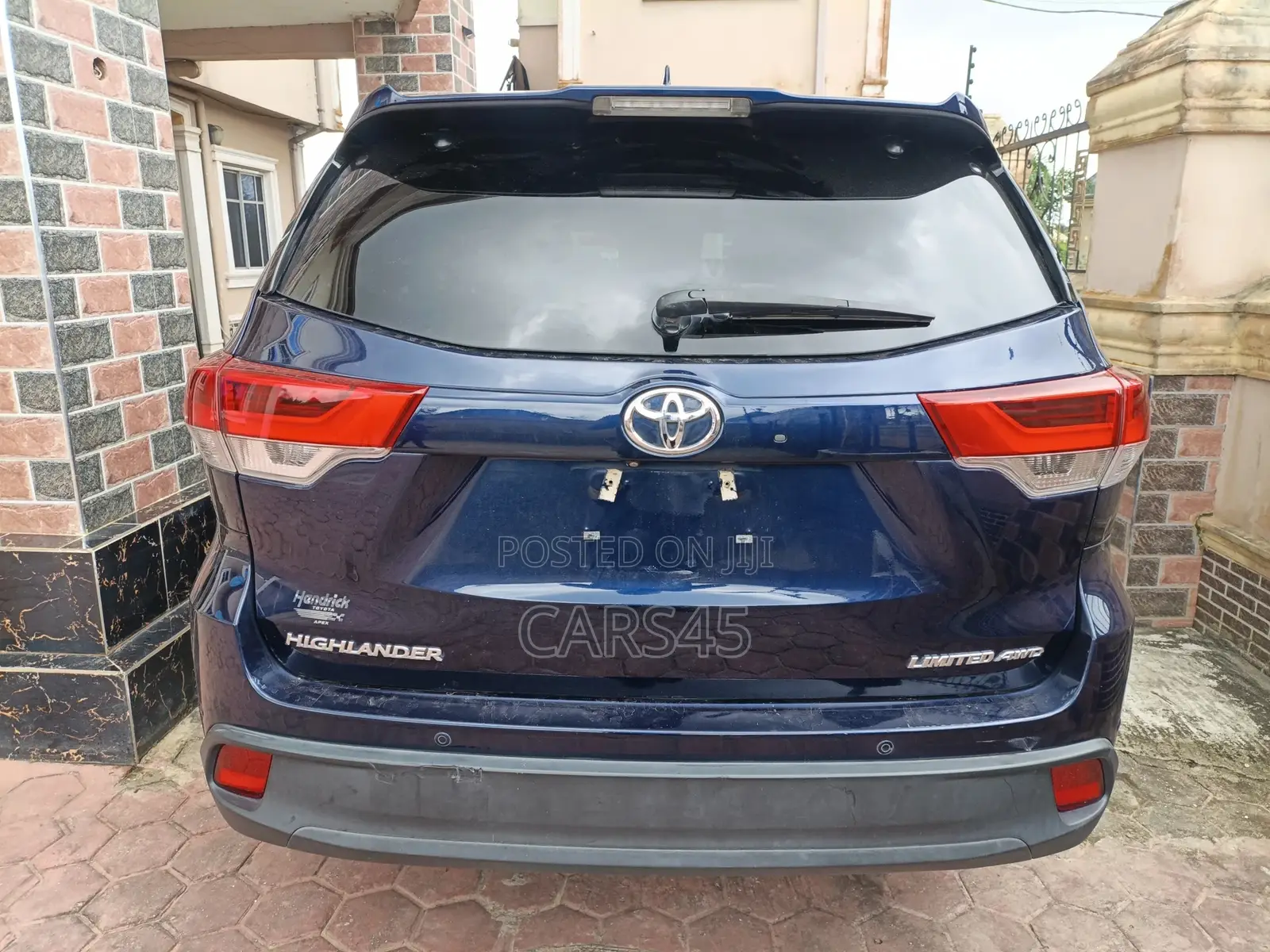 Toyota Highlander 2016 Blue