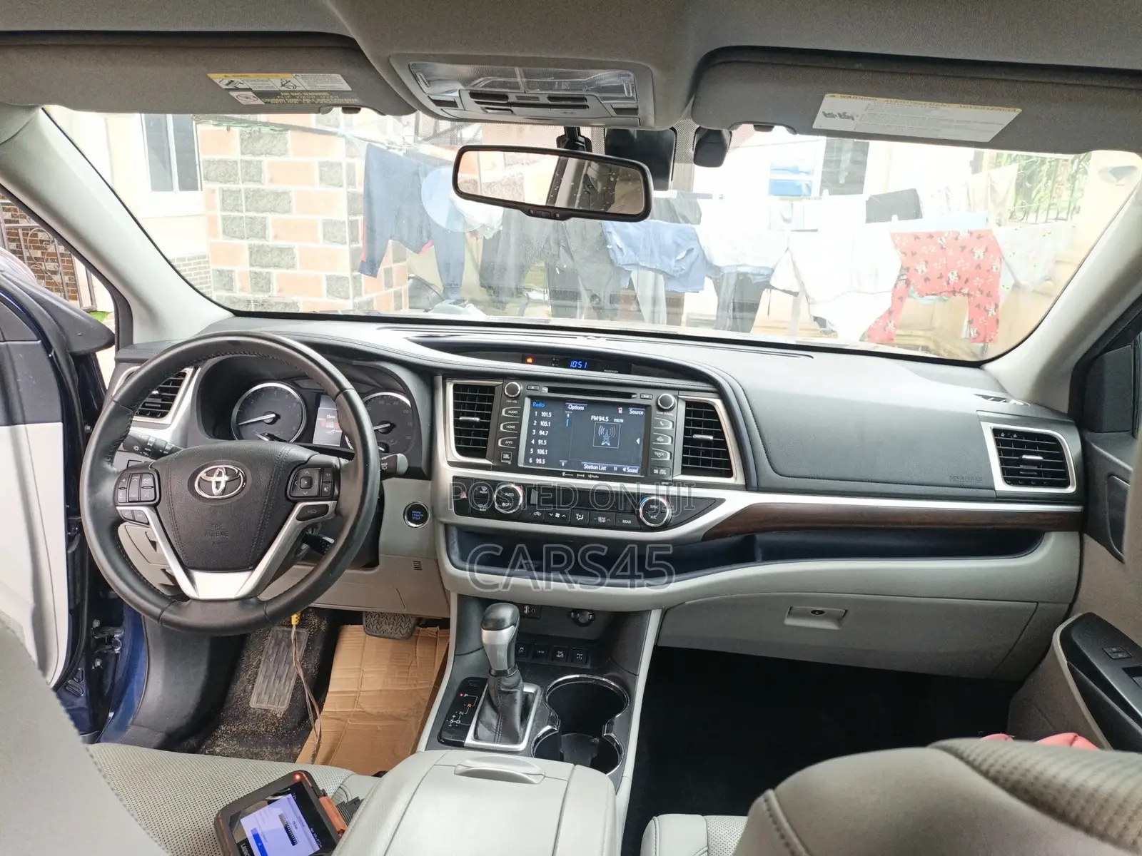Toyota Highlander 2016 Blue