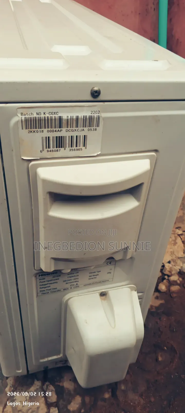 Hisense Inverter AC 2hp