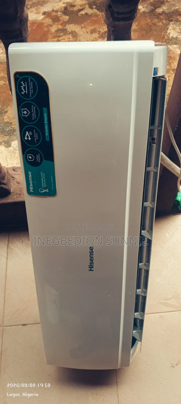 Hisense Inverter AC 2hp