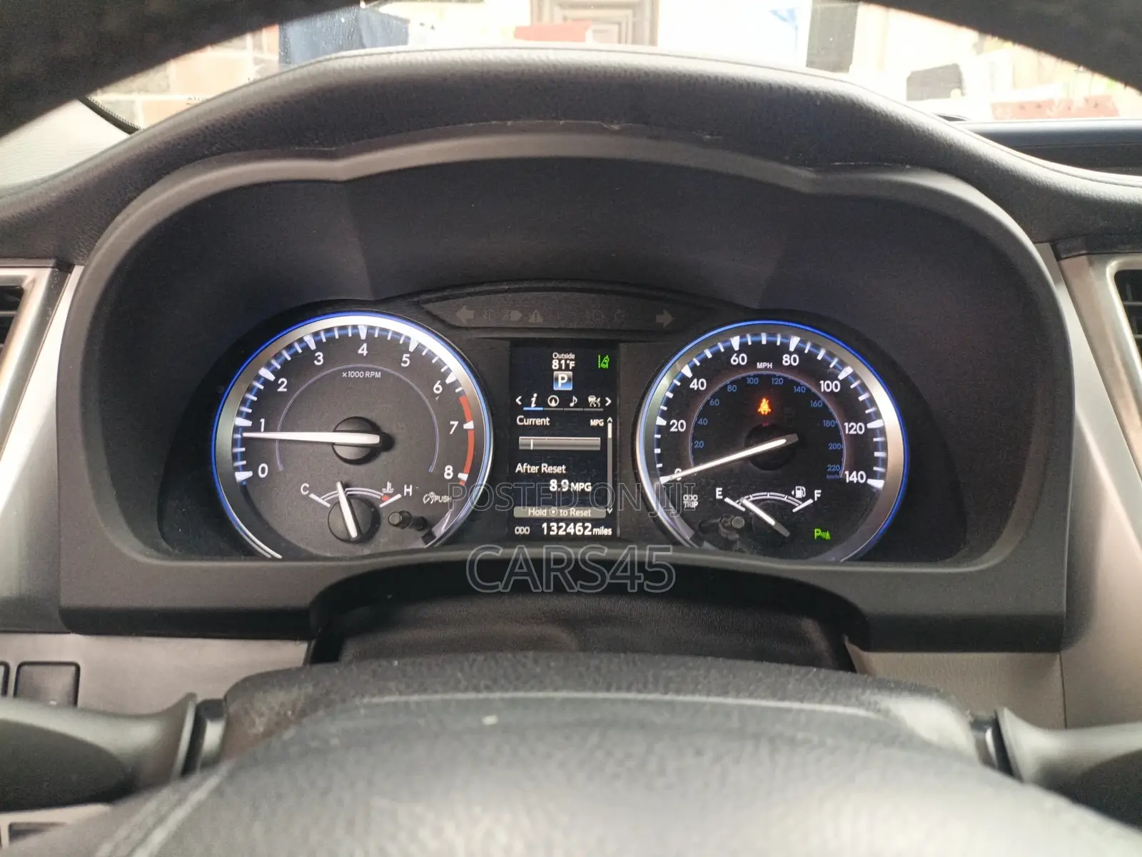 Toyota Highlander 2016 Blue