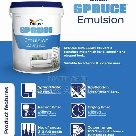 Spruce  Emulsion White (Steeze White)