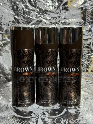 Brown Orchid Perfumed Spray