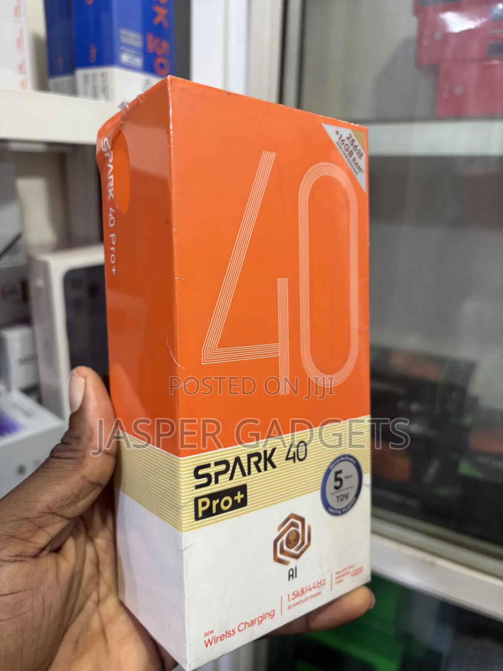 New Tecno Spark 40 Pro+ 256 GB Silver