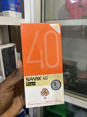 New Tecno Spark 40 Pro+ 256 GB Silver