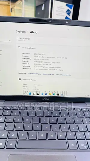 Laptop Dell Latitude 7410 8GB Intel Core i5 SSD 256GB