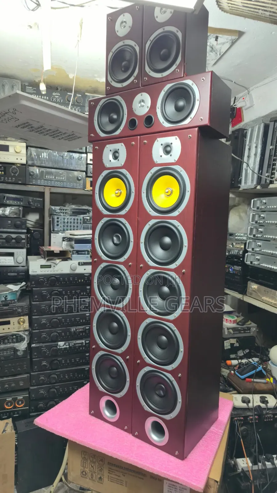 Beng Complete Set Uk Used Tower Speaker