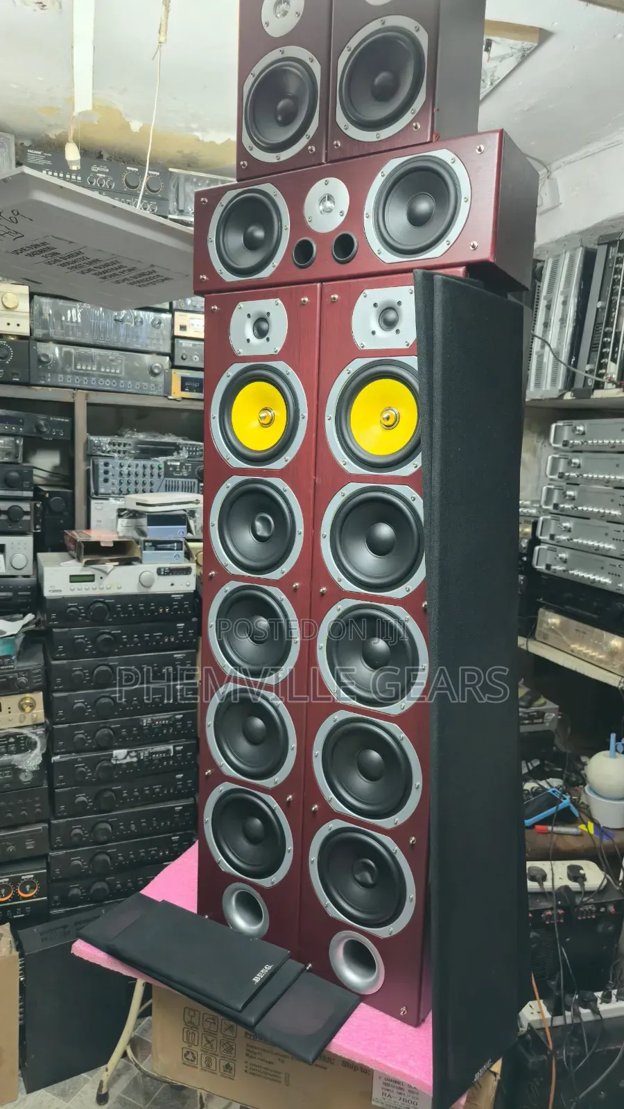 Beng Complete Set Uk Used Tower Speaker